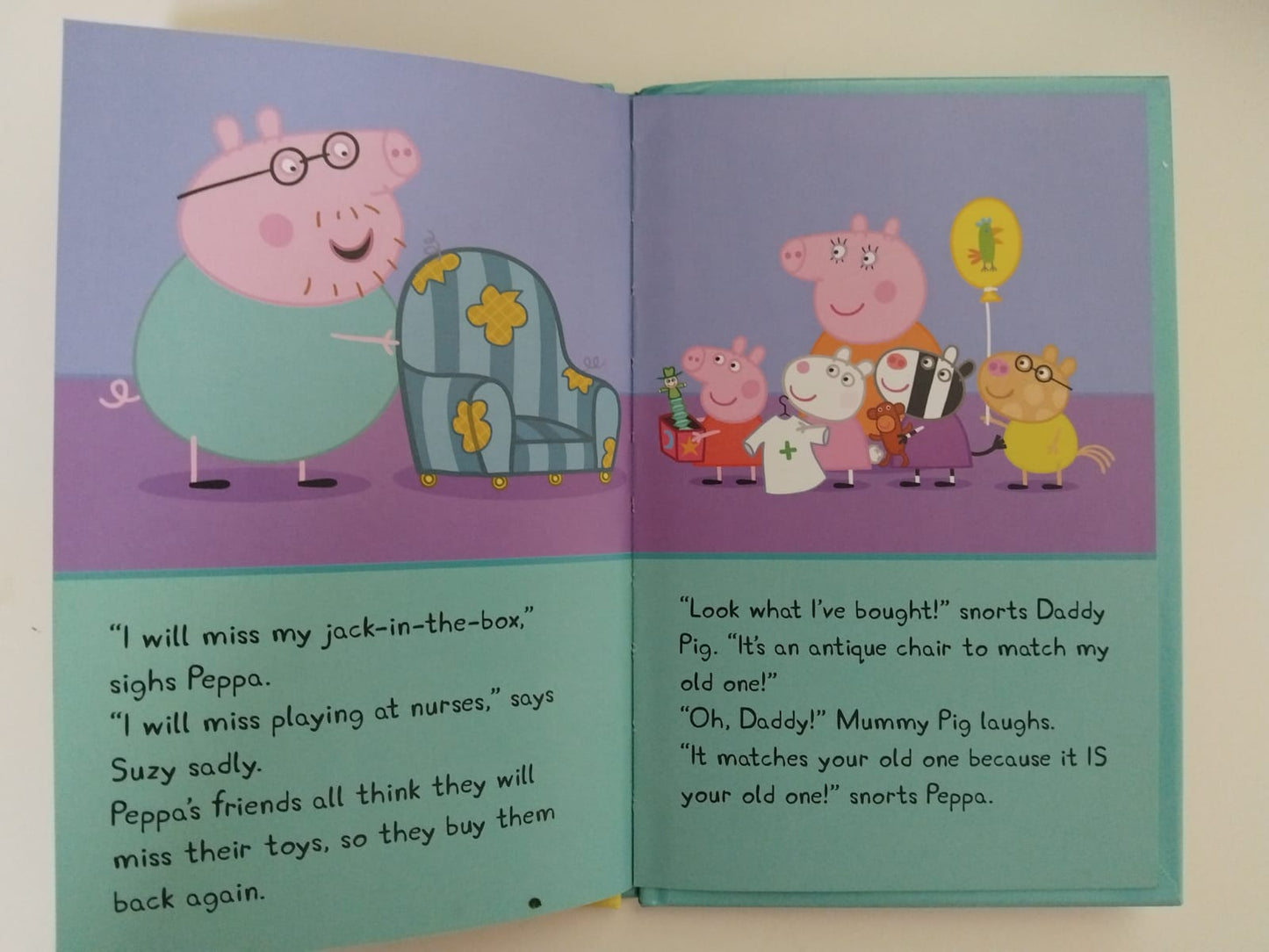 Daddy Pig's Old Chair