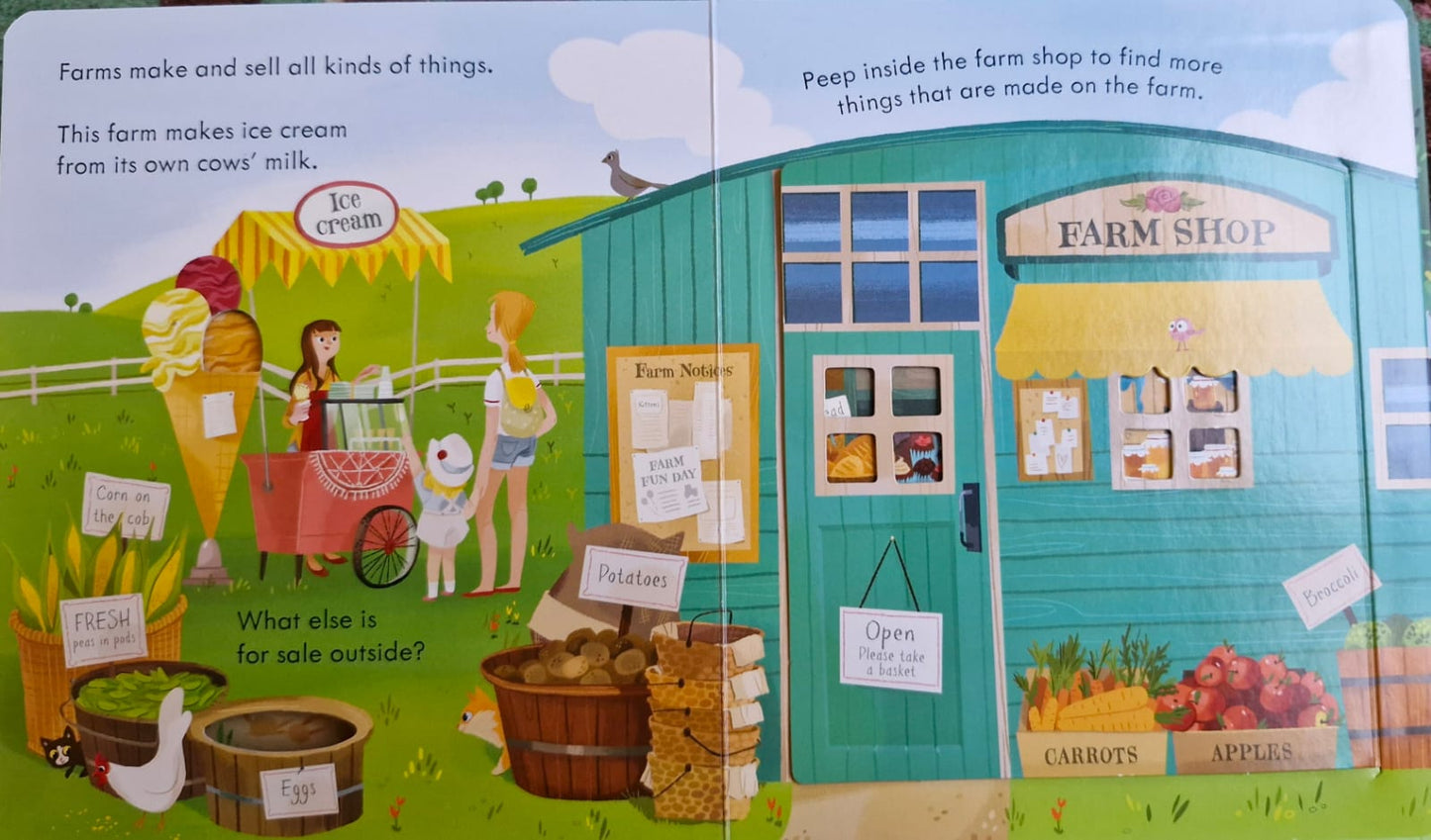 Peep inside the farm