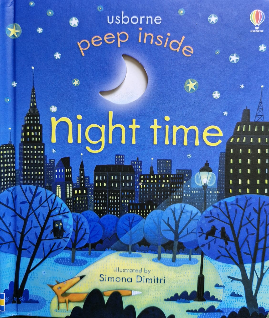 Peep inside night time