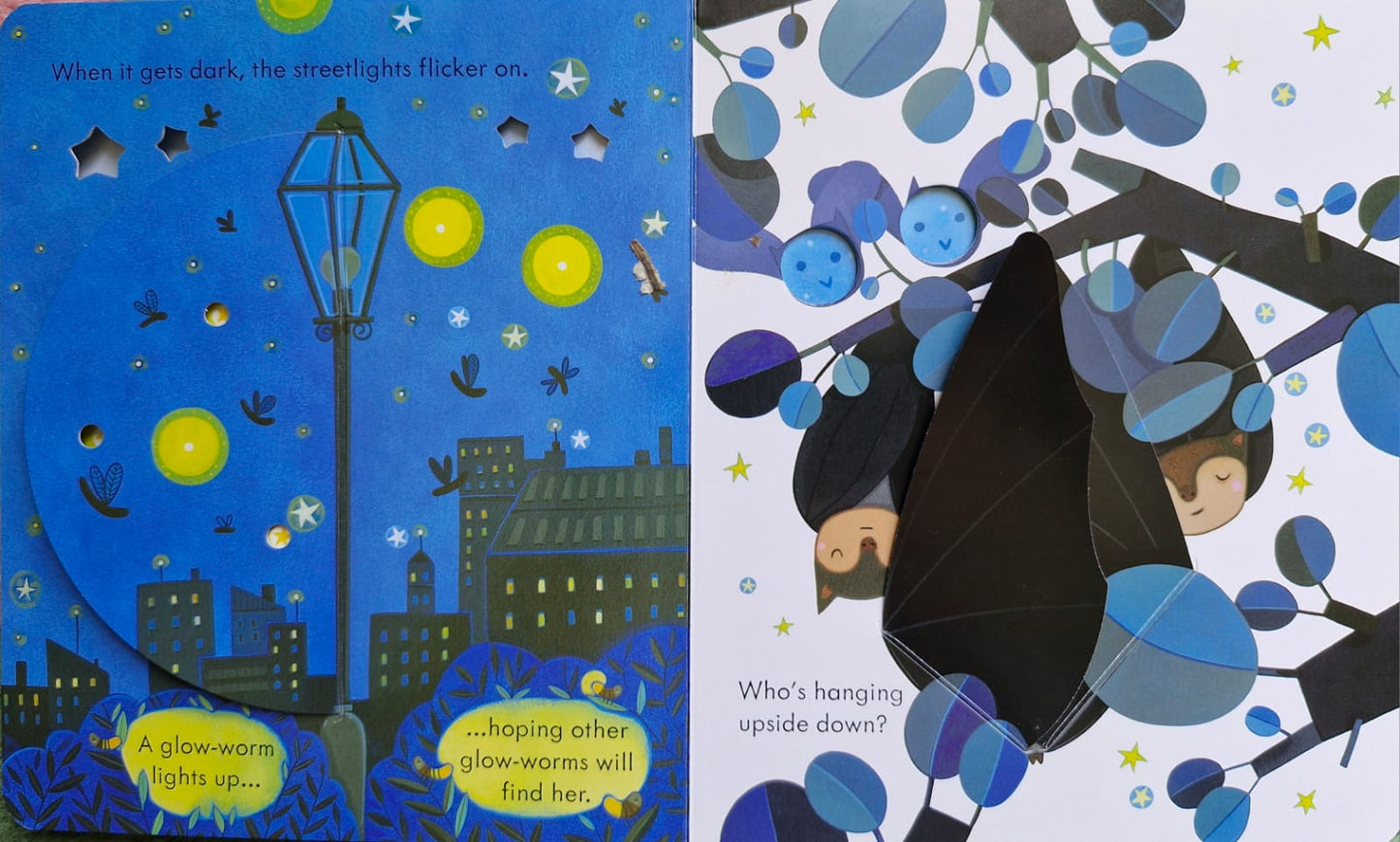 Peep inside night time