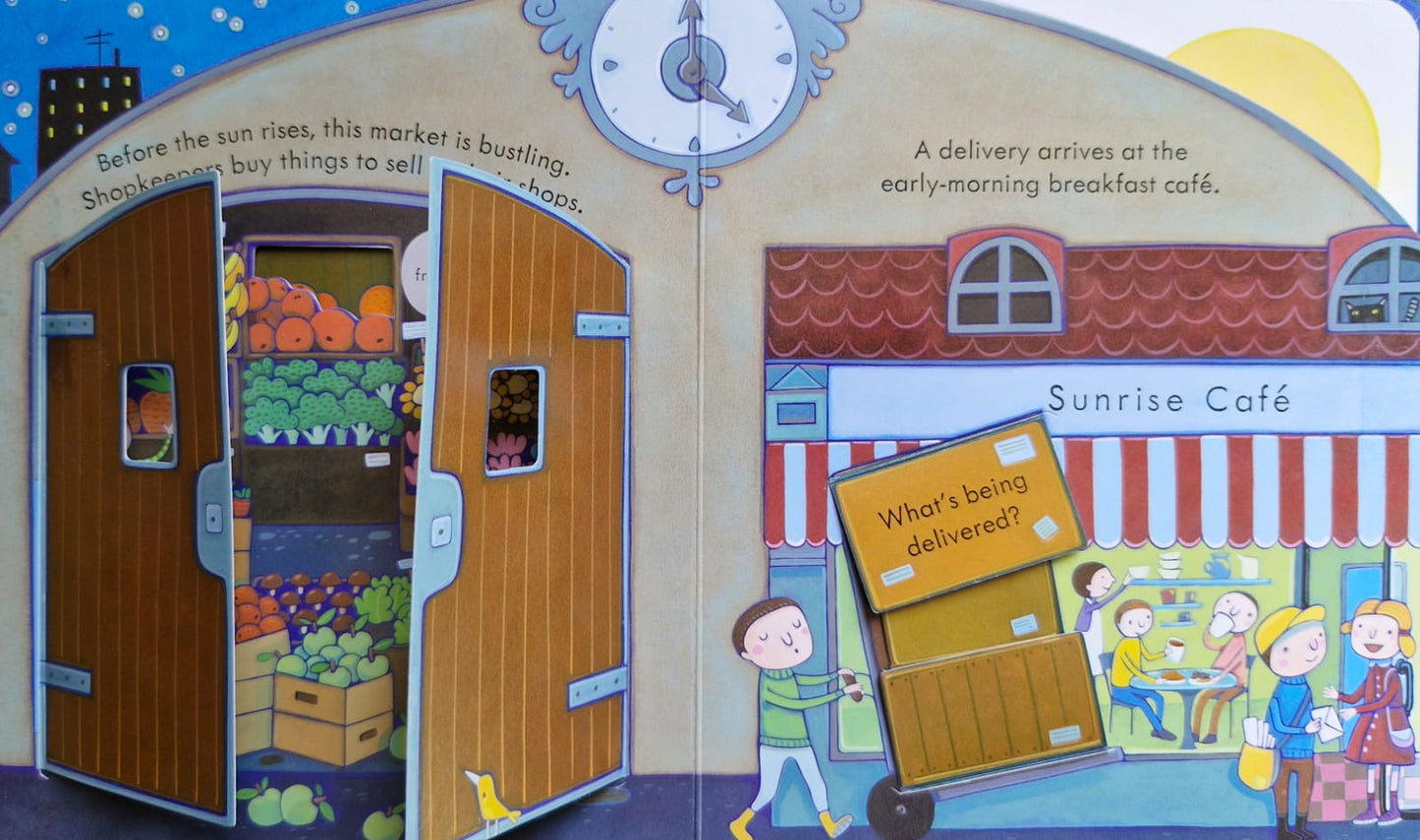 Peep inside night time