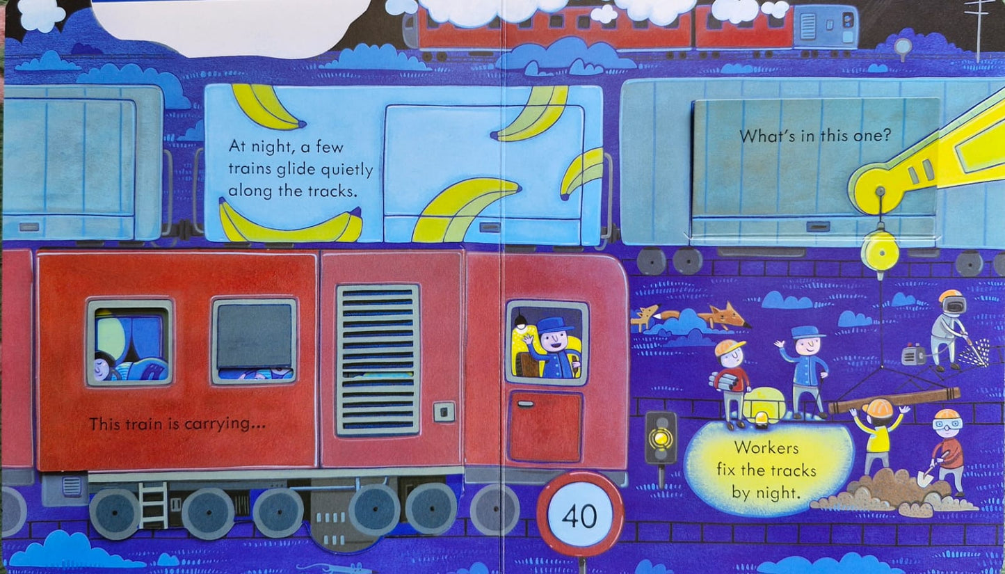 Peep inside night time